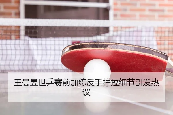 王曼昱世乒赛前加练反手拧拉细节引发热议